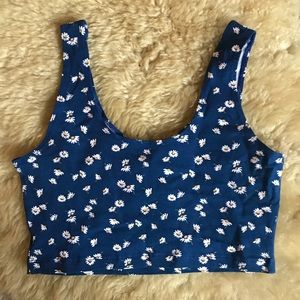 American Apparel spandex crop top